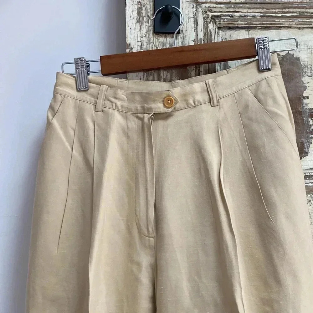 Vintage Ralph Lauren Pleated Pants, size 6, but will fit a size 2 - Picture 3 of 11